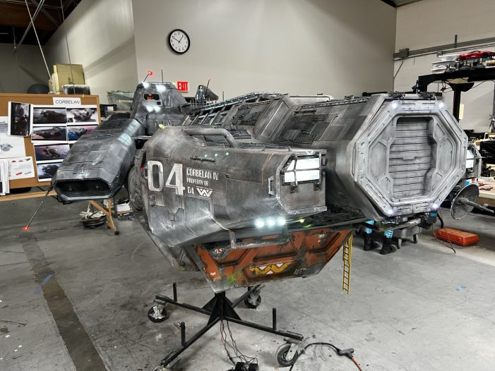 La "Corbelan IV" propiedad de Weyland - Yutani