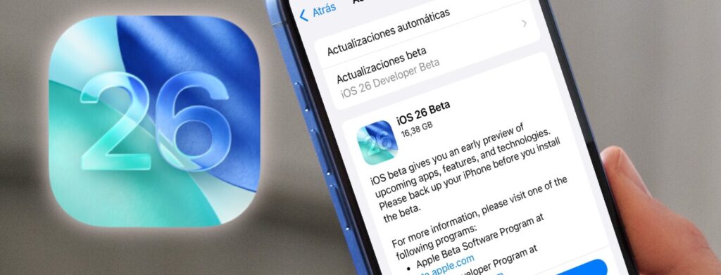 iOS 26 con Liquid Glass